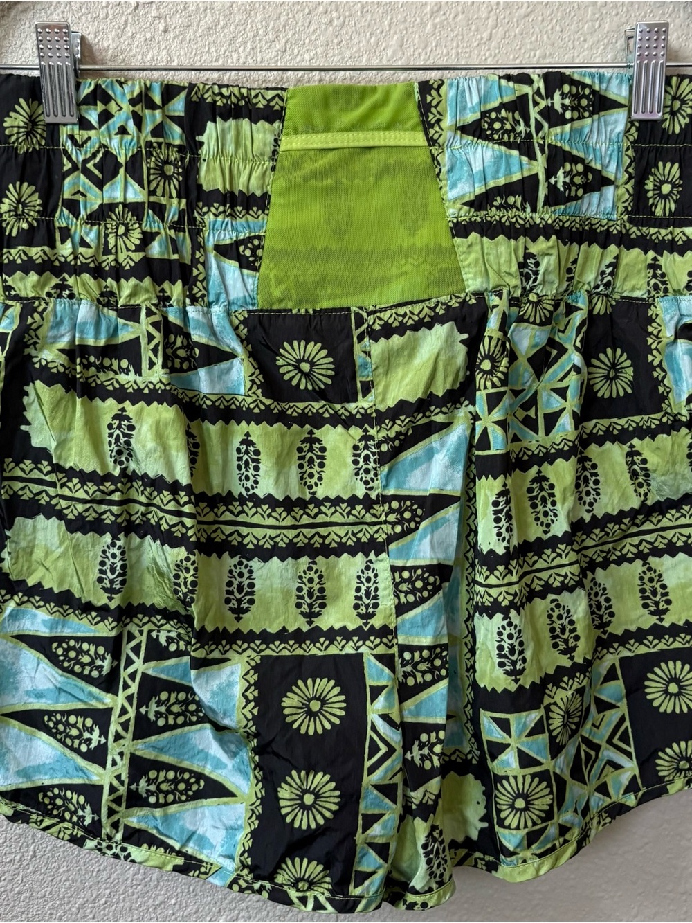 FP Movement by Free People Green Patterned Athletic Shorts - Picture 4 of 5